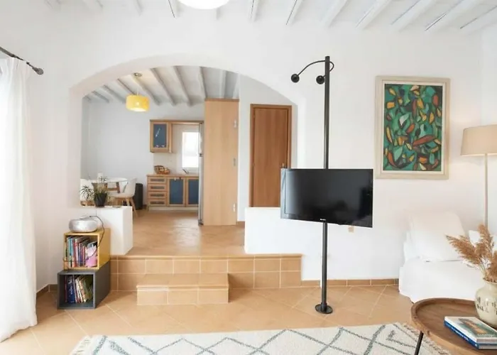 Ferienhaus Charming 3 Bd House In Village Ano Mera