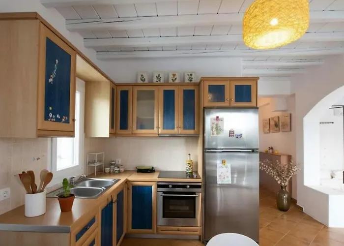 Semesterbostad Charming 3 Bd House In Village Ano Mera